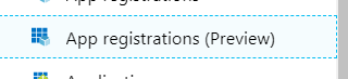 App Registrations